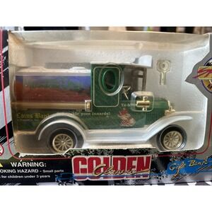 Golden Classic Coin Bank - Mountain Dew 1996 Golden Wheel Die Cast Truck